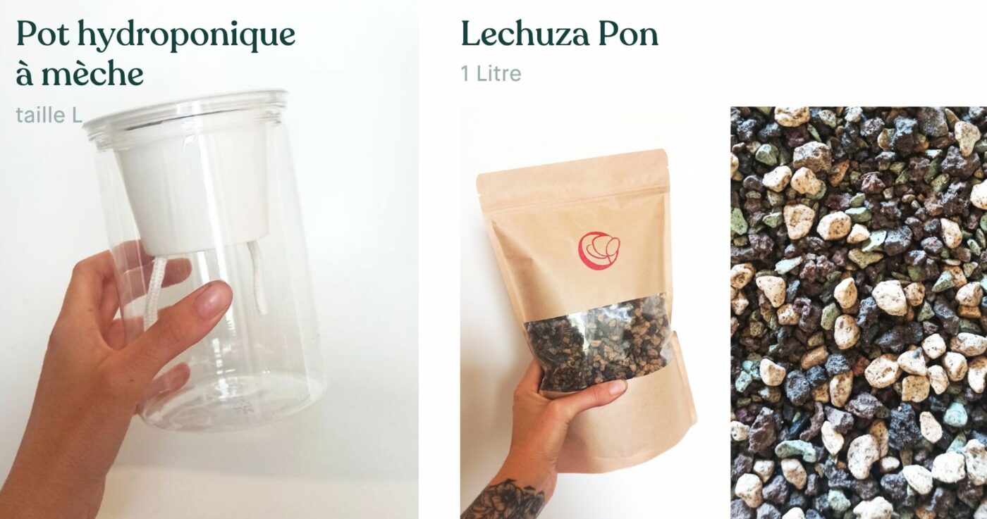 kit pot hydroponie passive et lechuza pon