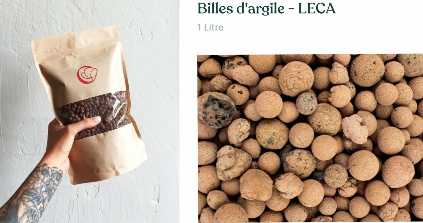 billes d'argile leca