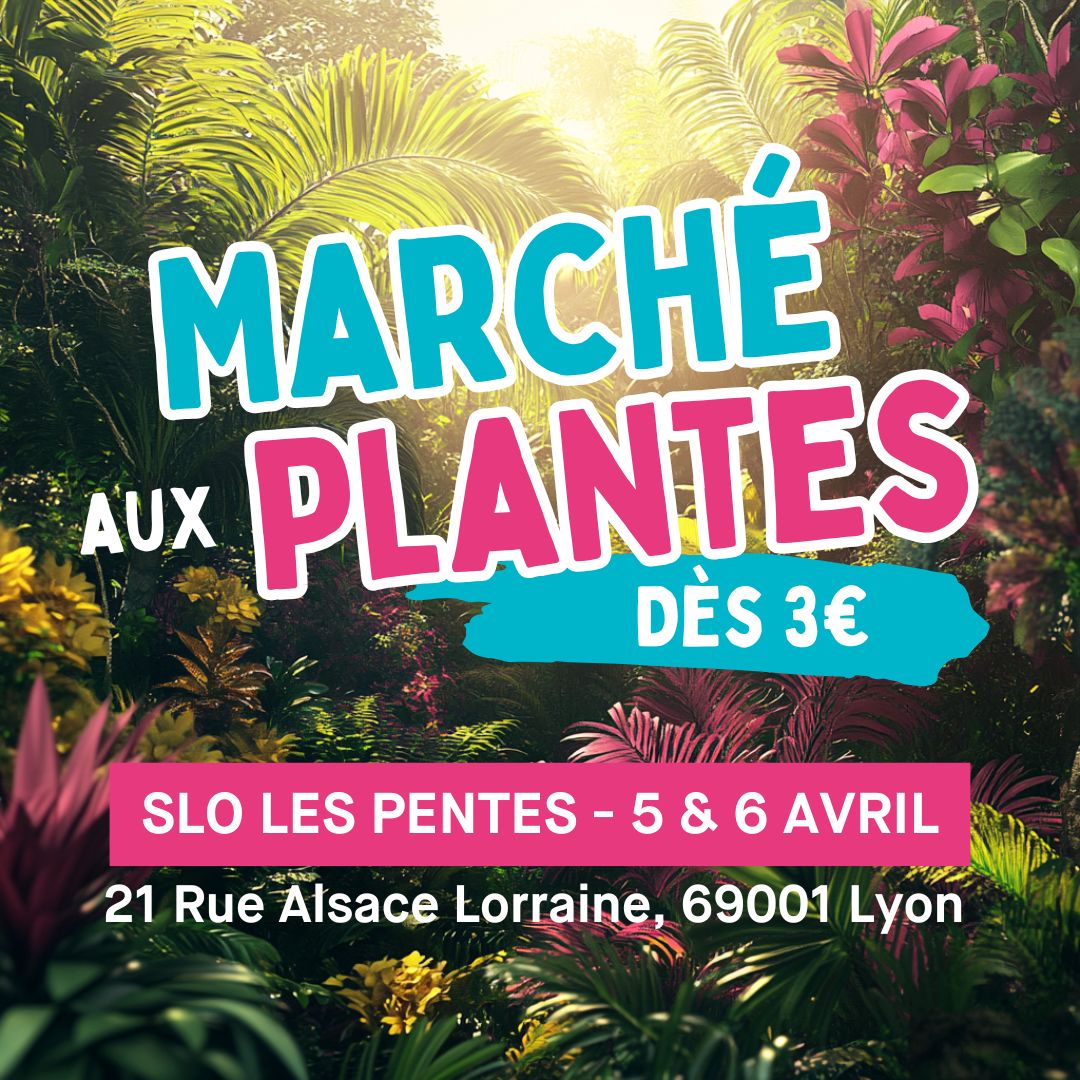 marché aux plantes lyon avril 2025