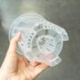Pot Transparent profond pour Aracées - Parois Micro-Perforées